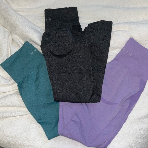 NVGTN Contour Leggings Lilac - Picture 4 of 4